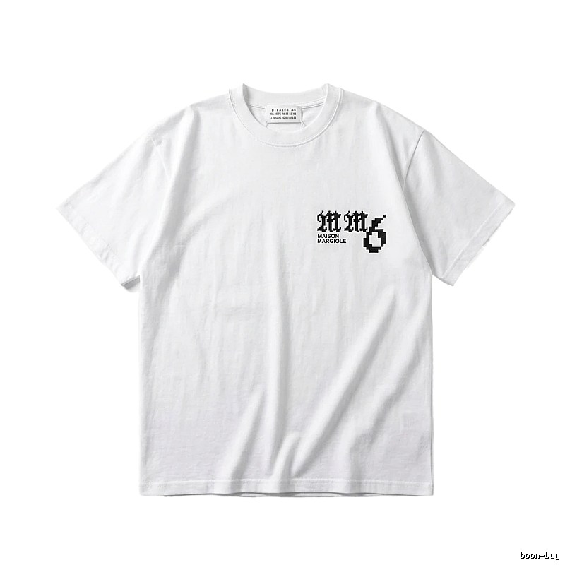 Maison Margiela simple-style white T-shirt