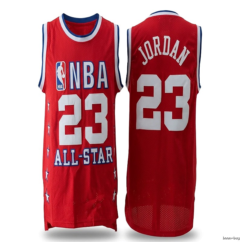 Michael Jordan red All-Star jersey
