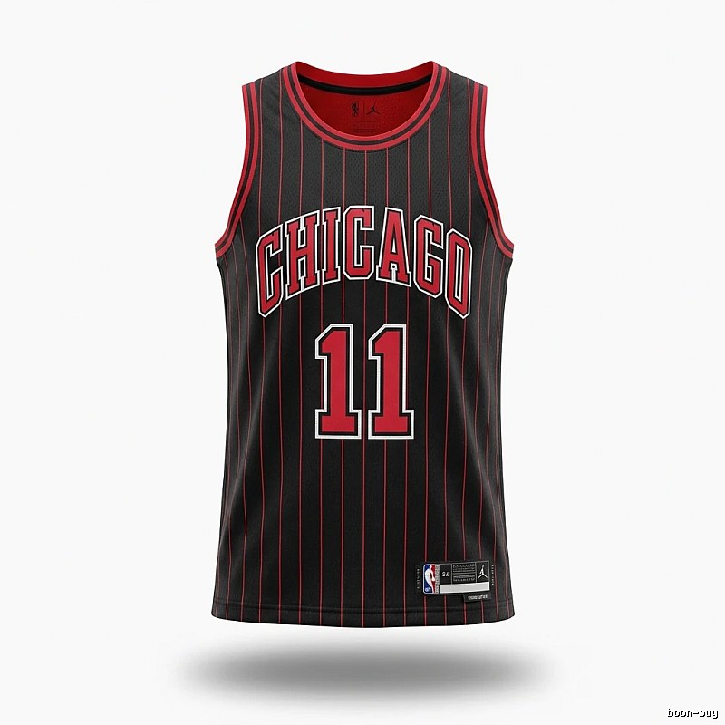 Michael Jordan retro black and red jersey