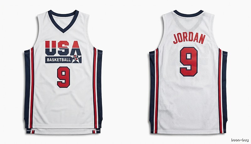 Michael Jordan retro-style white jersey