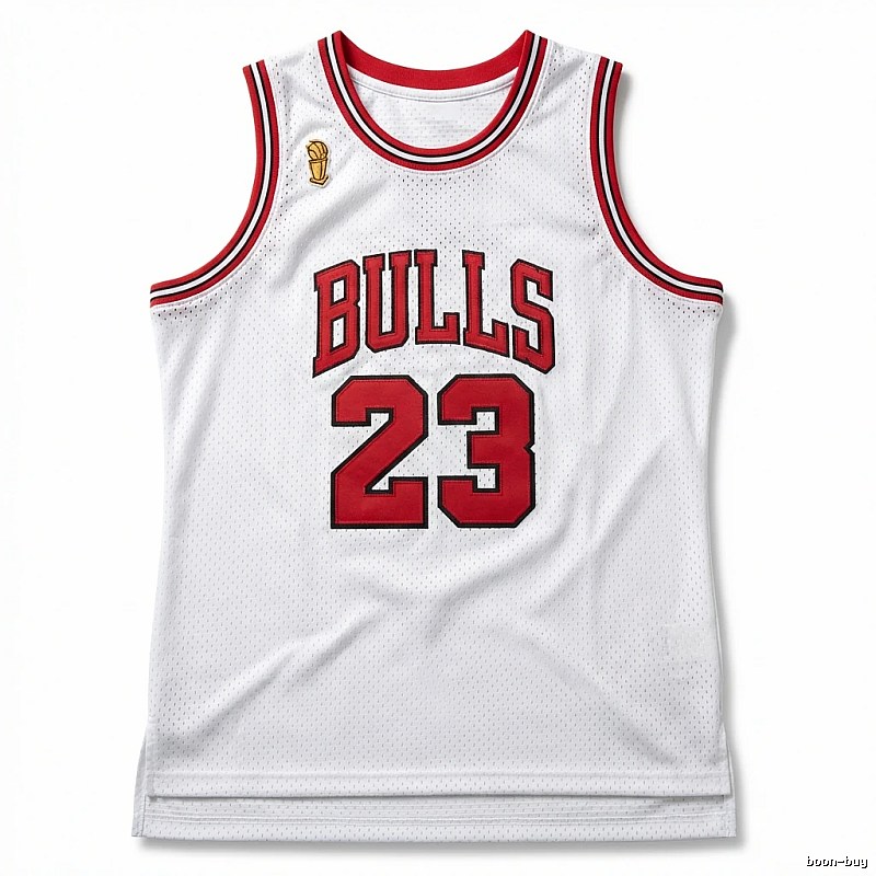Michael Jordan retro-style white jersey
