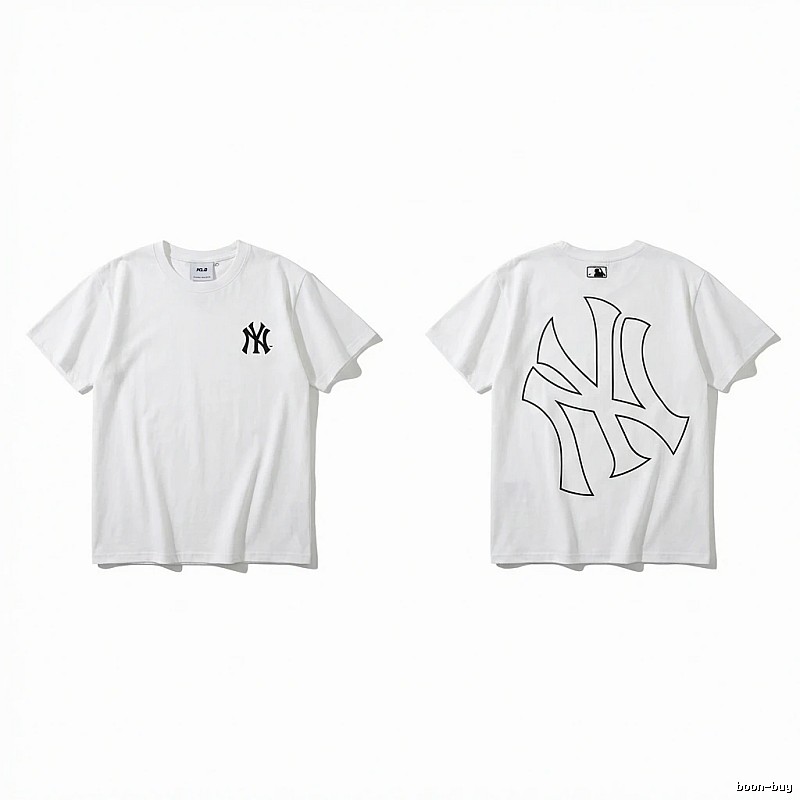MLB New York Yankees minimalist style white T-shirt