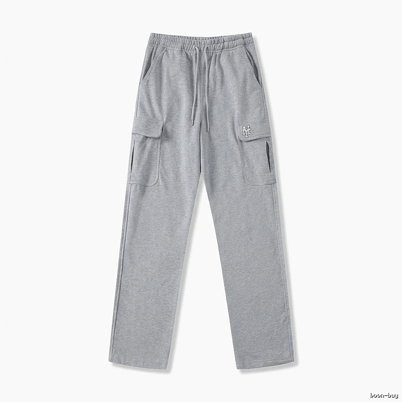 MLB utility-style grey long trousers