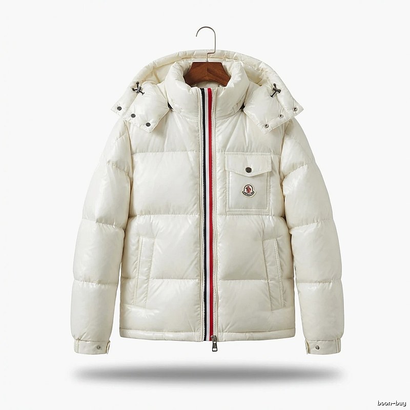 Moncler classic style fashionable white down jacket