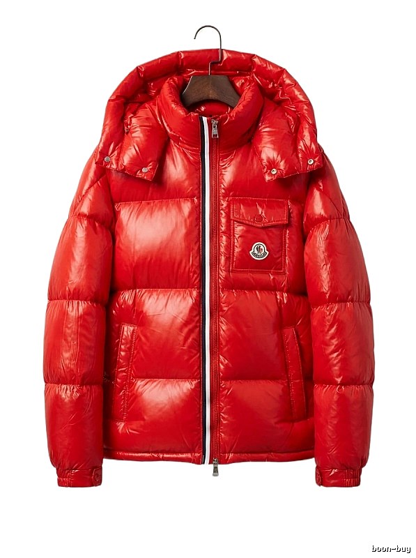 Moncler red fashionable down jacket