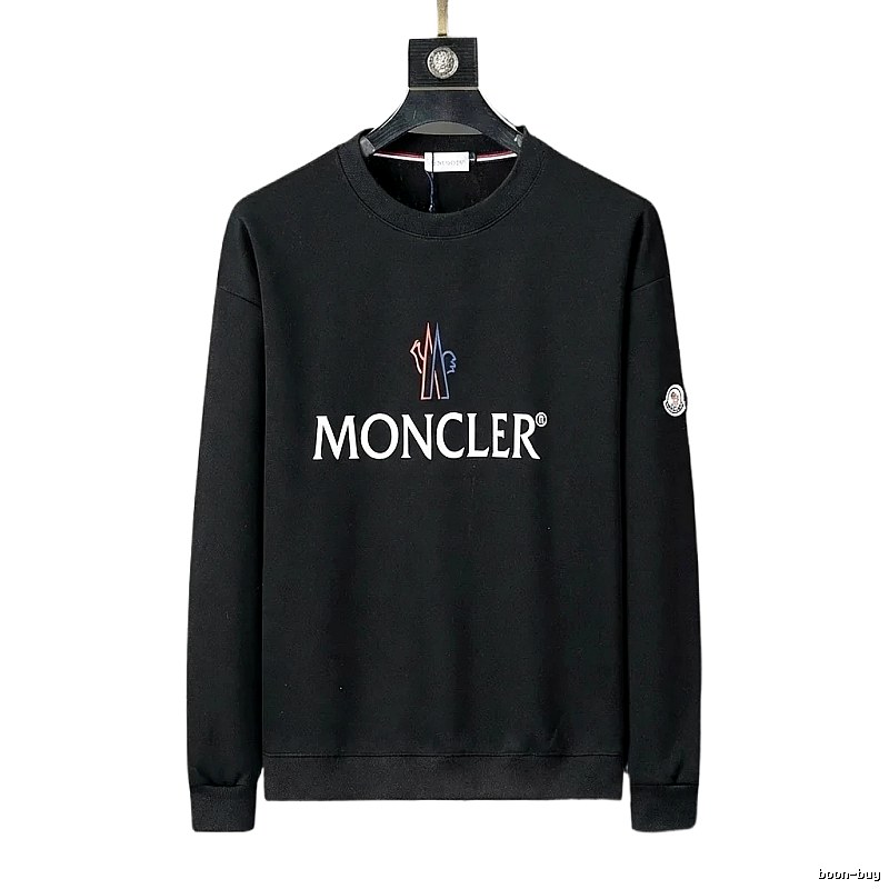 Moncler simple and fashionable black sweatshirt