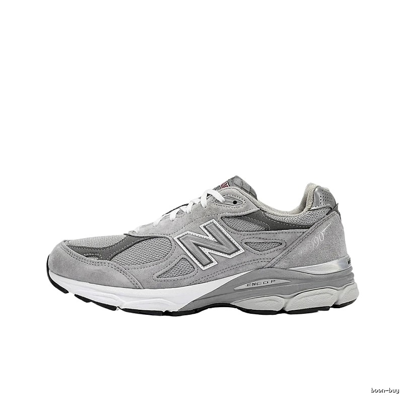 New Balance 990 series retro-style grey shoes