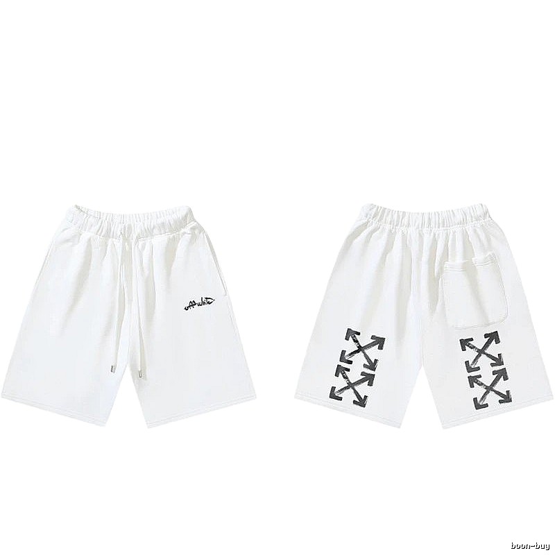 Off-White Arrow Style White Shorts