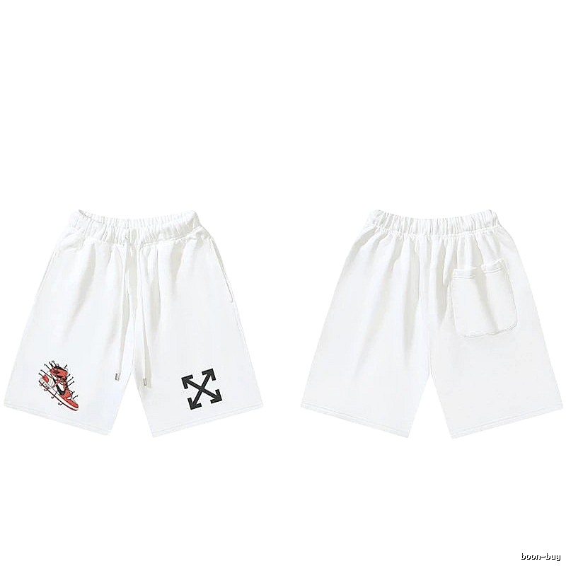 Off-White trendy and cool style white shorts