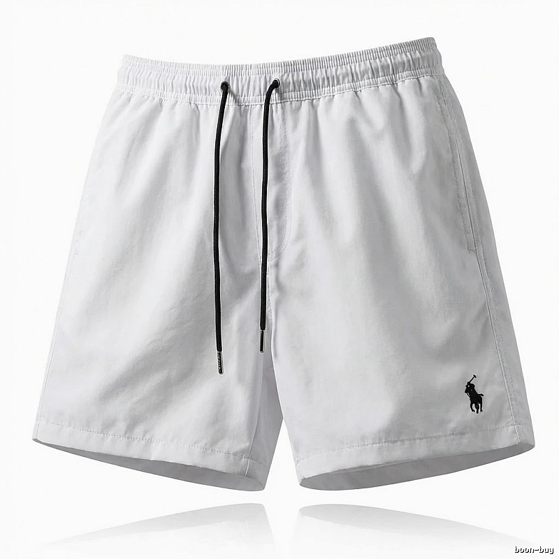 Ralph Lauren minimalist style white shorts