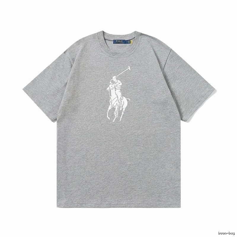 Ralph Lauren Polo-style grey T-shirt