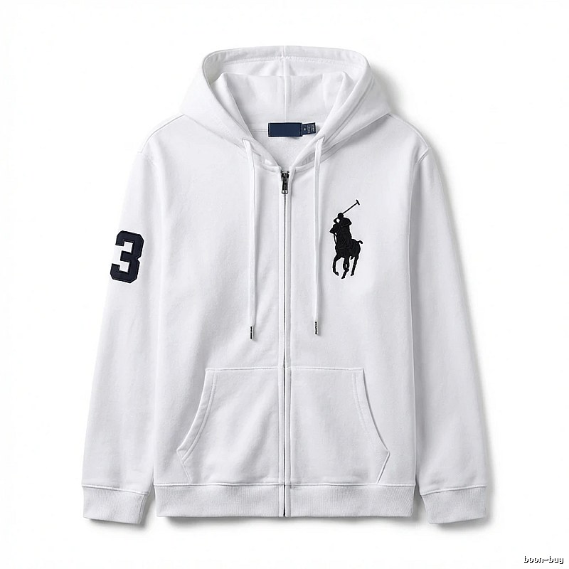 Ralph Lauren sporty white sweatshirt
