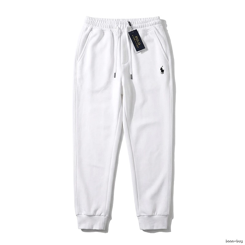 Ralph Lauren trendy brand white sweatpants