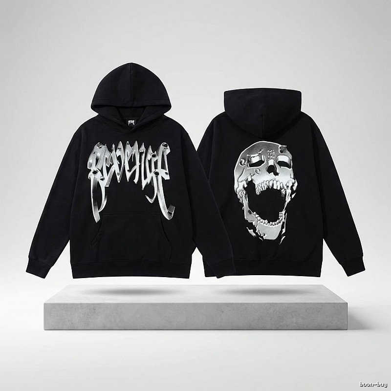 Revenge Skull Dark Style Hoodie