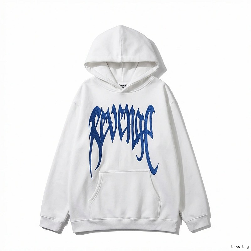 Revenge trendy and cool style white hoodie
