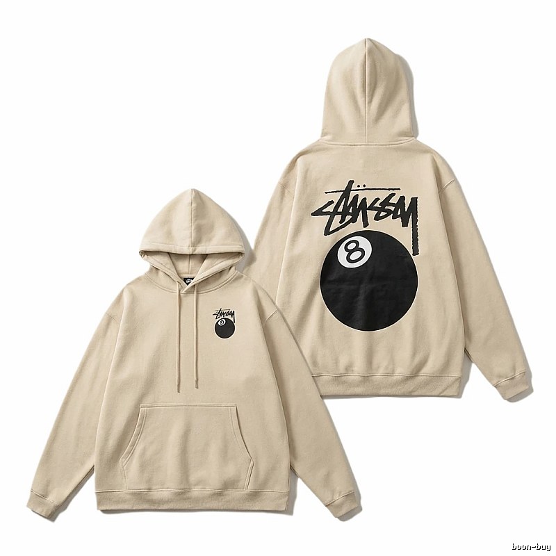 Stussy No.8 Ball Simple Style Hoodie