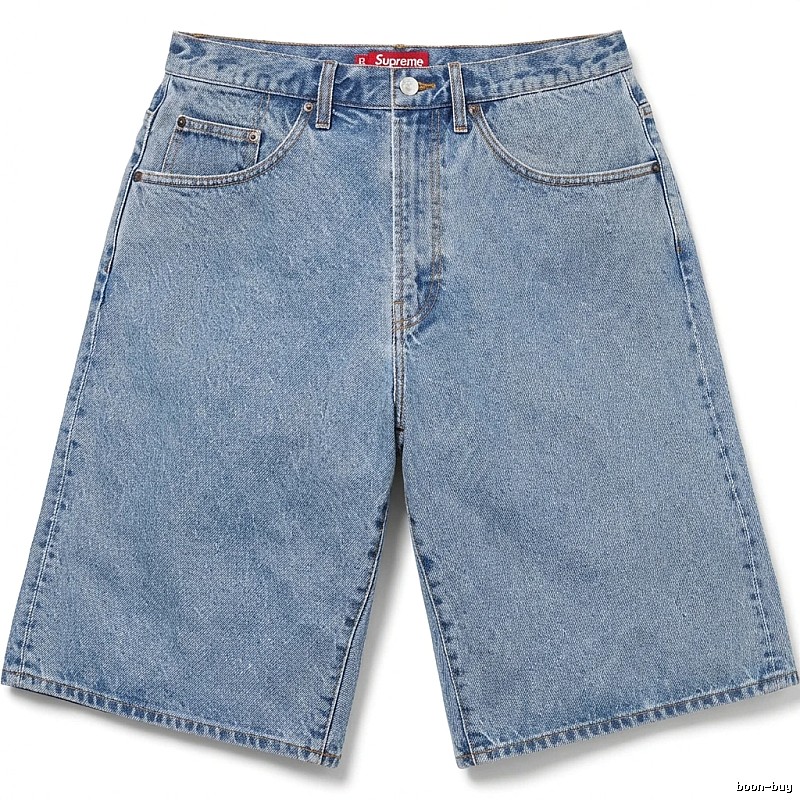 Supreme classic denim blue shorts