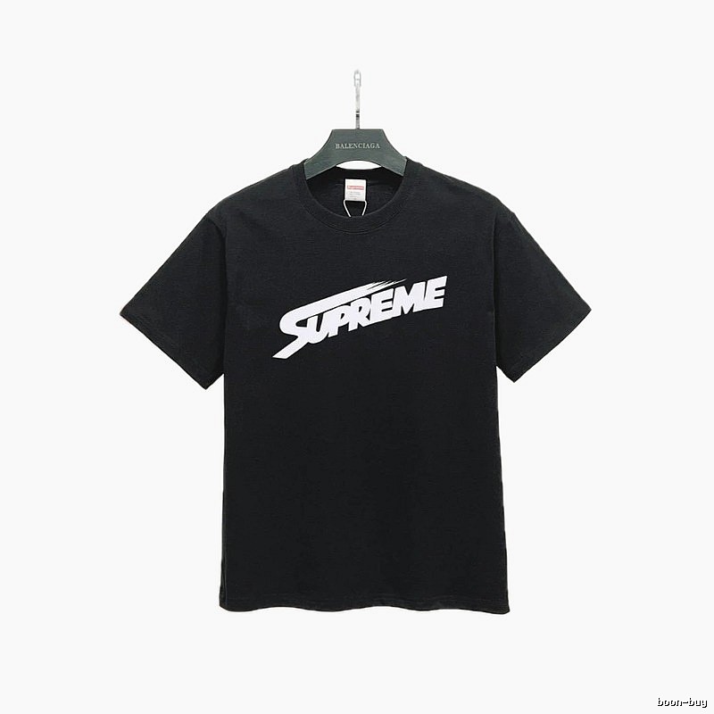 Supreme Printed Street-Style Black T-Shirt