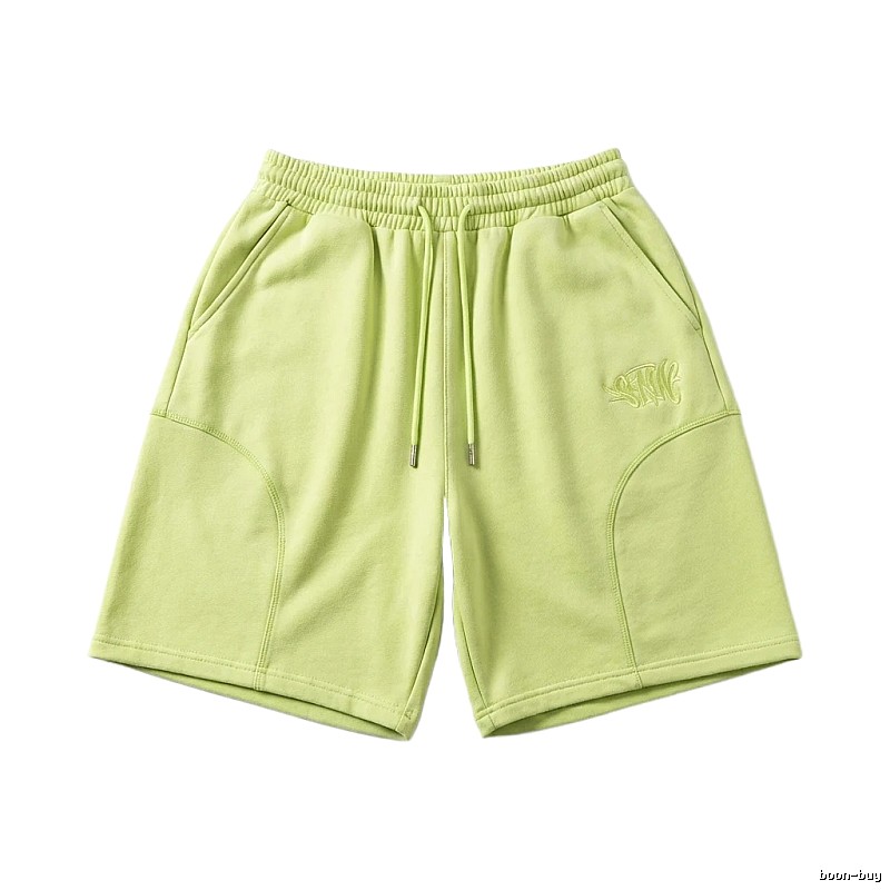 SynaWorld casual light green shorts
