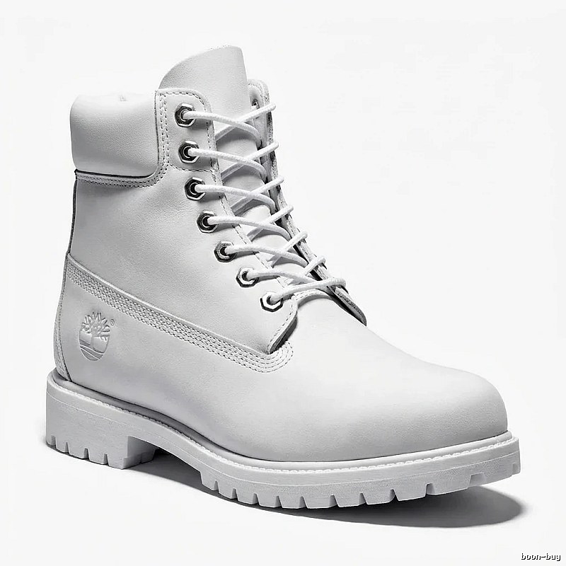 Timberland classic white work boots