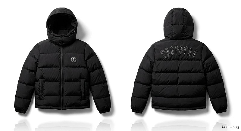 Trapstar Black Trendy and Cool Down Jacket