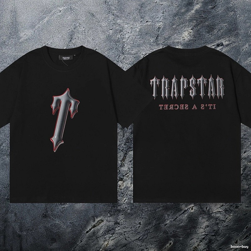 Trapstar Classic Keys graphic T-shirt Black White Key with Travel-Friendly Style