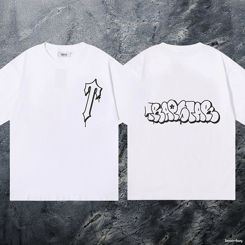 Trapstar Weekend Keys graphic T-shirt Black White Key for Weekend Wear