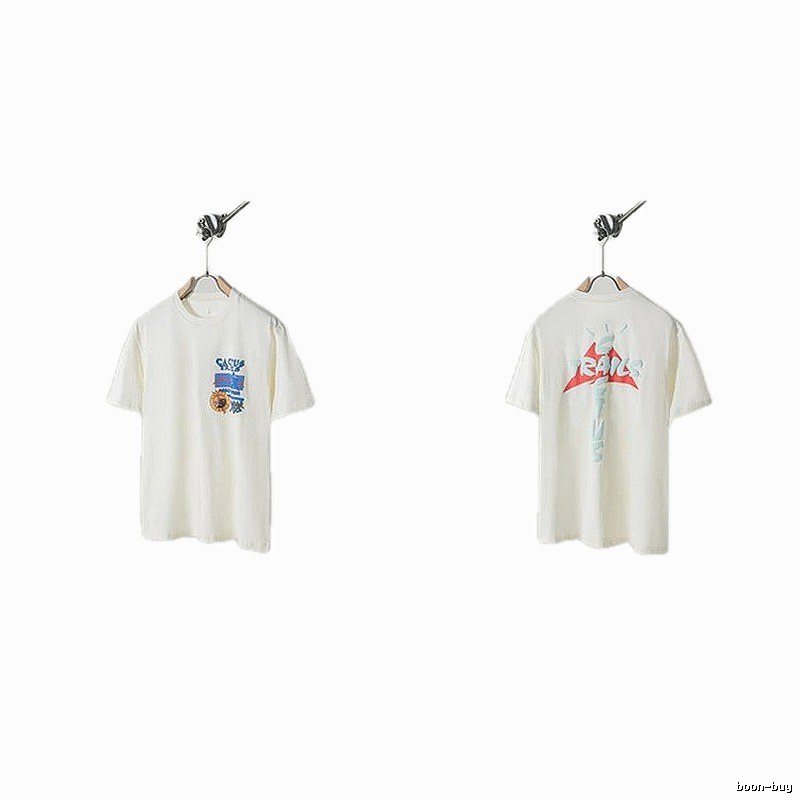 Travis Scott Graffiti Street Style Off-white T-shirt