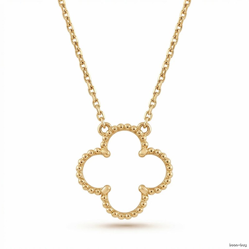 Van Cleef & Arpels Four-leaf Clover Gold Necklace