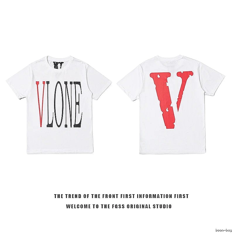 Vlone Sport Logo T-shirt Black Purple Vlone for Collection Drops