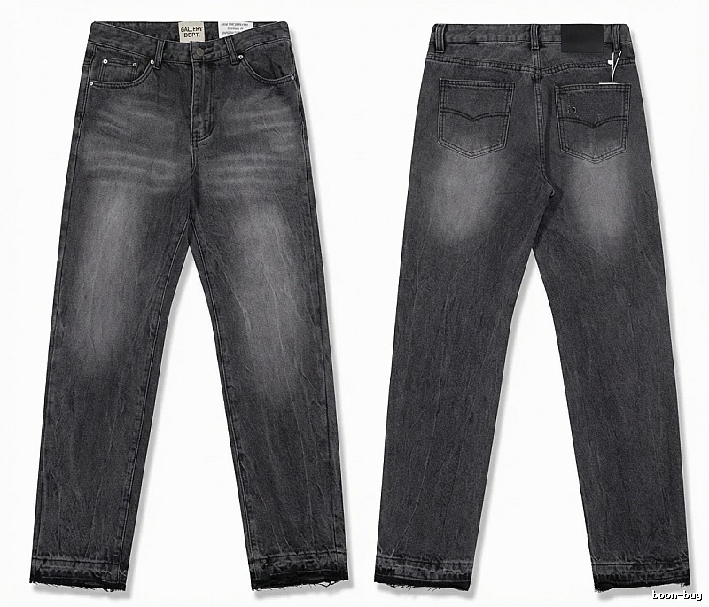 Gallery Dept. Distressed Black Jeans